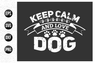 Dog typographic t shirt design vector graphic. animal quotes design.