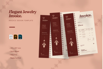 Elegant Jewelry - Invoice Template