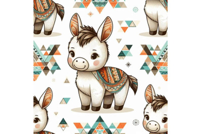 a cute donkey