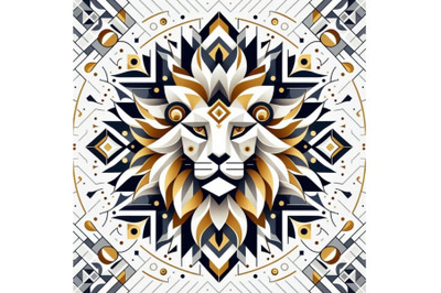 Beautiful decorative Lion