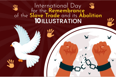 10 Day of the Slave Trade and Abolition Illustration