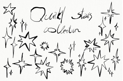 Quirky stars collection