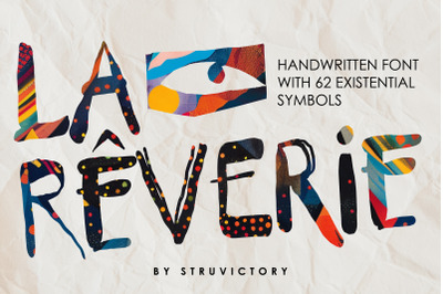 Reverie Handwritten Font &amp; Symbols