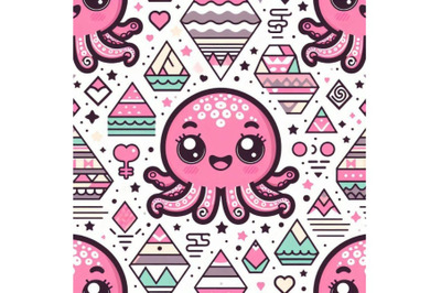 kawaii very a cute octopus loved