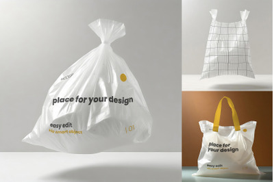 Plastic Bags Mockups