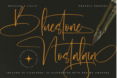 Bluestone Nostalgia - Modern Signature Script