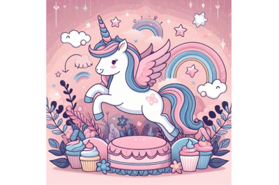 Cute unicorn