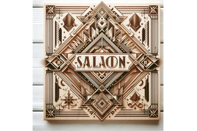 Saloon Wooden Sign Vintage Retro