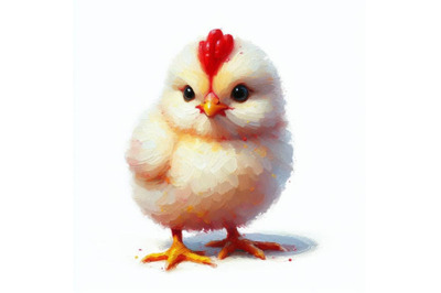 01 Cute hen