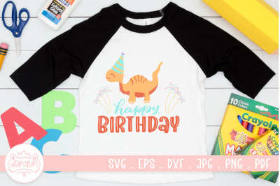 Dinosaur Kid T-Shirt Design | Dino SVG