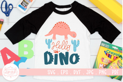 Dinosaur Kid T-Shirt Design | Dino SVG