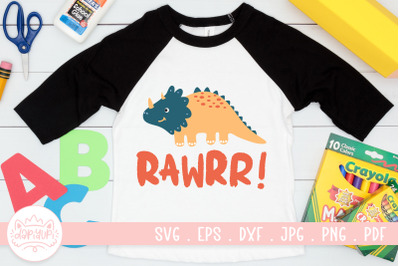 Dinosaur Kid T-Shirt Design | Dino SVG