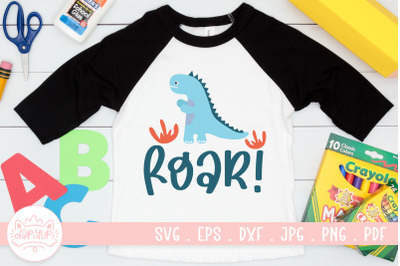 Dinosaur Kid T-Shirt Design | Dino SVG