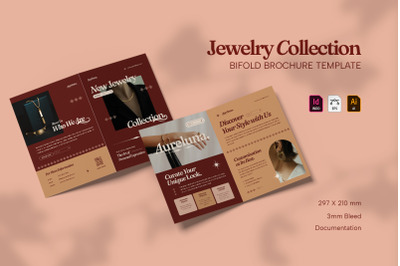 Jewelry Collection - Bifold Brochure