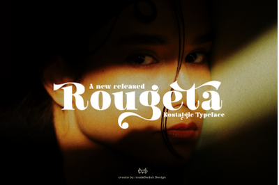 Rougeta Nostalgic Font