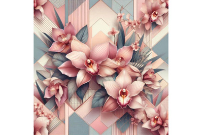 A very stylish floral background  with