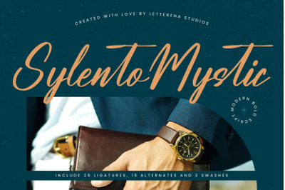 Sylento Mystic - Modern Bold Script