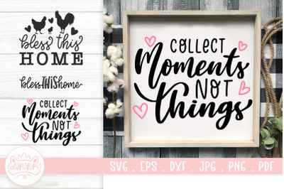 Farmhouse Quotes SVG Cut File