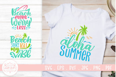 Summer Quotes SVG Cut File