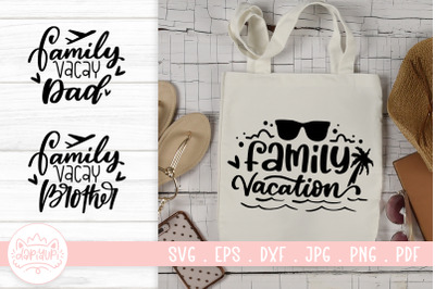 Vacation Quotes SVG Cut File