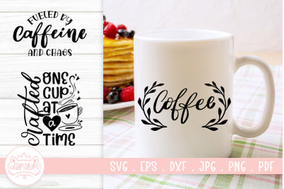 Mug Design Quotes SVG Cut File