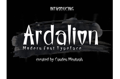 Ardalion Modern Font