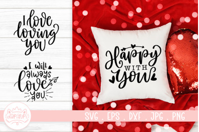 Love Quotes SVG Cut File