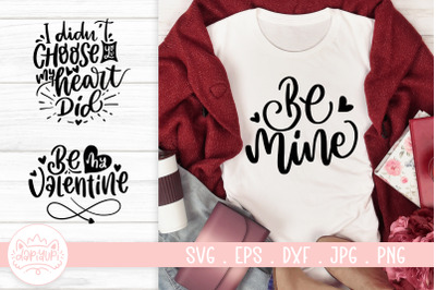 Valentine Quotes SVG Cut File