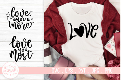 Valentine Quotes SVG Cut File