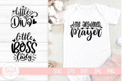 Baby Quotes SVG Cut File