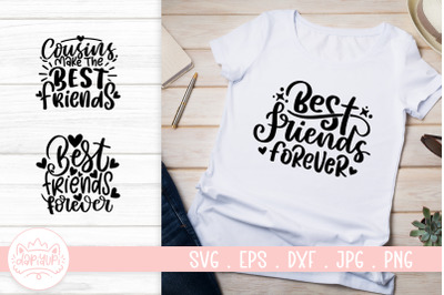 Bestfriend Quotes SVG Cut File