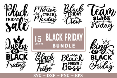 Black Friday SVG Bundle