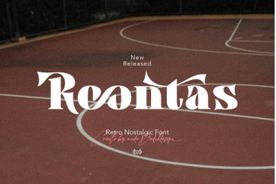 Roontas Retro Nostalgic Font