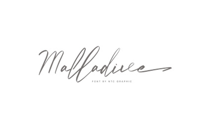 Malladive Handwritten Script Font