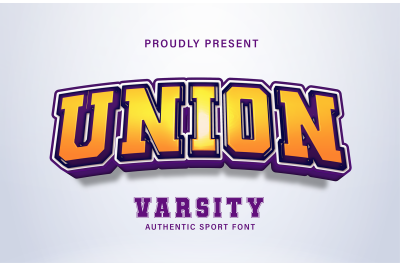 Union Font