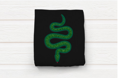 Serpent | Applique Embroidery