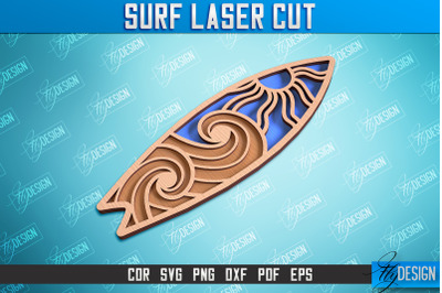 Surf Laser Cut | Wooden Surfboards | 3D Surf Design | Summer Design