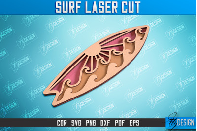 Surf Laser Cut | Wooden Surfboards | 3D Surf Design | Summer Design