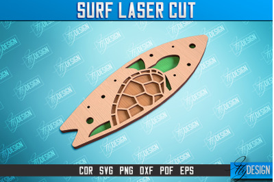 Surf Laser Cut | Wooden Surfboards | 3D Surf Design | Summer Design