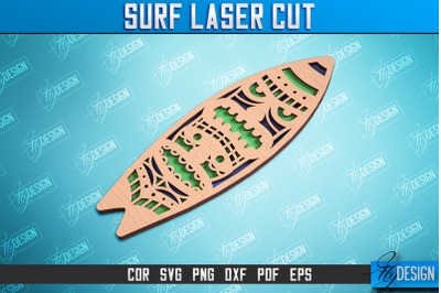 Surf Laser Cut | Wooden Surfboards | 3D Surf Design | Summer Design