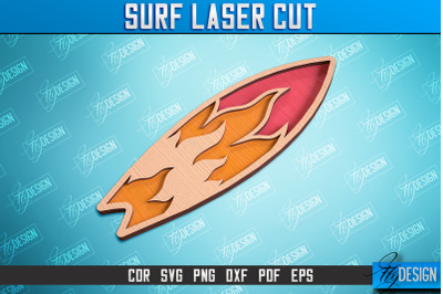 Surf Laser Cut | Wooden Surfboards | 3D Surf Design | Summer Design