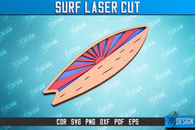 Surf Laser Cut | Wooden Surfboards | 3D Surf Design | Summer Design