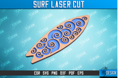 Surf Laser Cut | Wooden Surfboards | 3D Surf Design | Summer Design