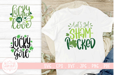 St Patricks Day Quotes SVG Cut File