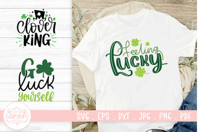 St Patricks Day Quotes SVG Cut File