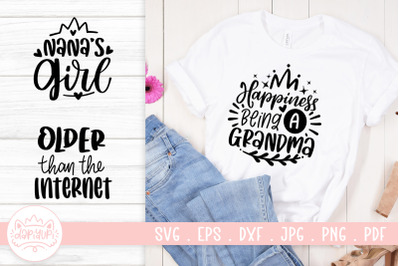 Grandparent Quotes SVG Cut File