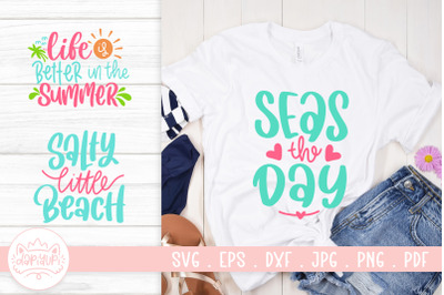 Summer Quotes SVG Cut File