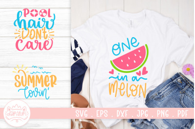 Summer Quotes SVG Cut File