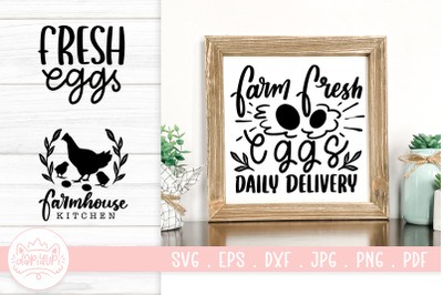 Farmhouse and Kitchen Quotes SVG Cut File