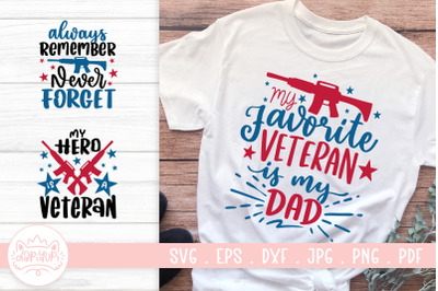 Veterans Day Quotes SVG Cut File